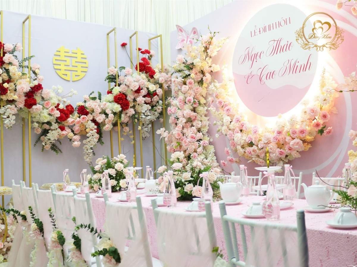 Top 50+ mẫu gia tiên tone hồng 02