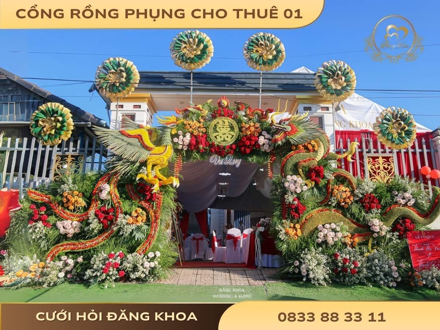 Cổng rồng phụng cho thuê 01