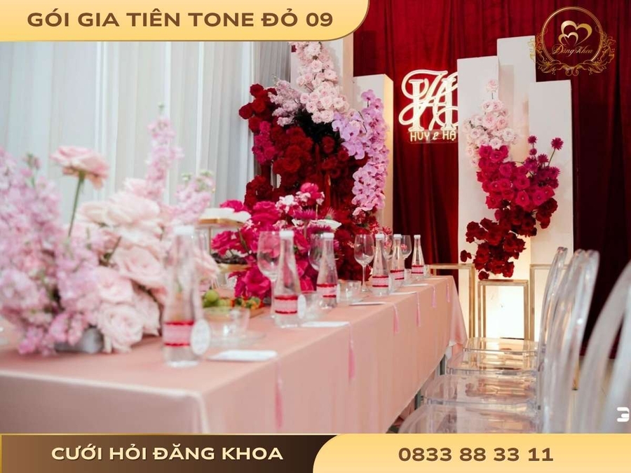 Gia tiên tone đỏ 09
