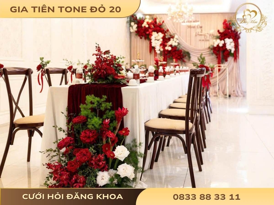 Gia tiên tone đỏ 20