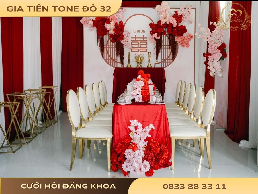 Gia tiên tone đỏ 32