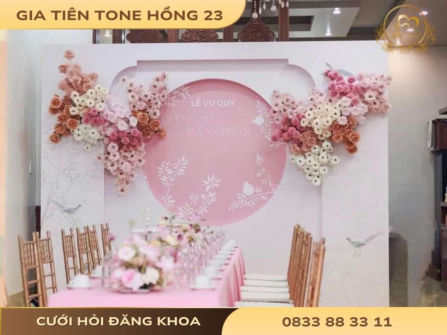 Gia tiên tone hồng 23