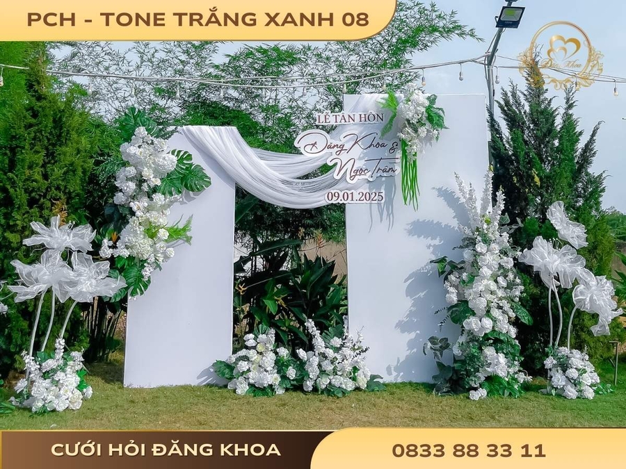 Phông chụp hình - tone trắng xanh 08