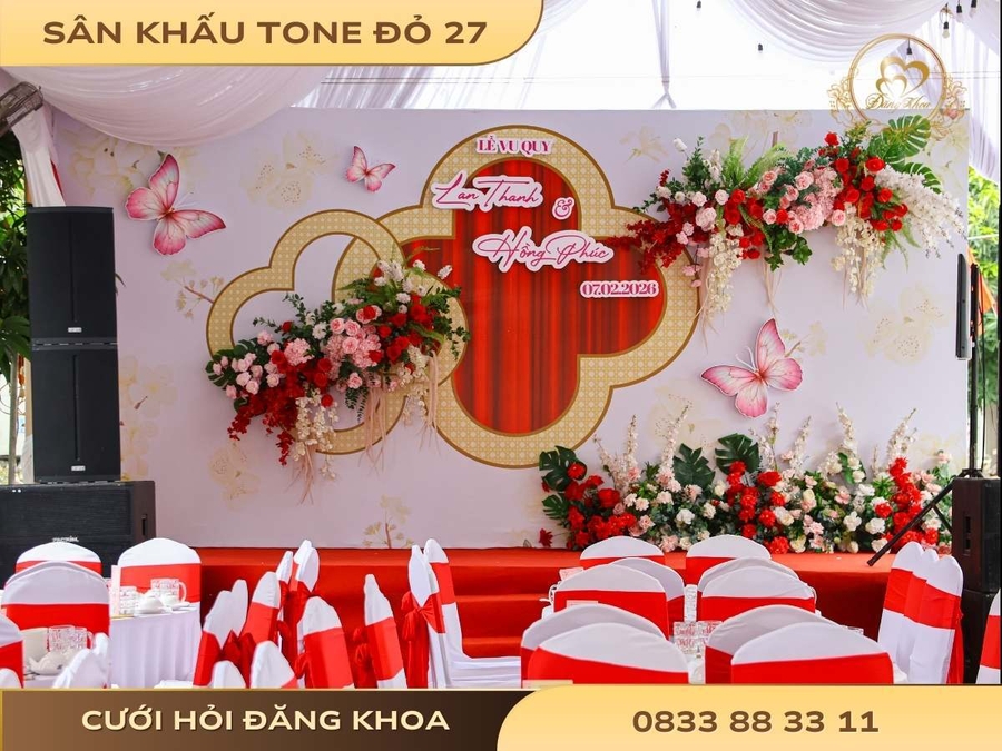 Sân khấu tone đỏ 27
