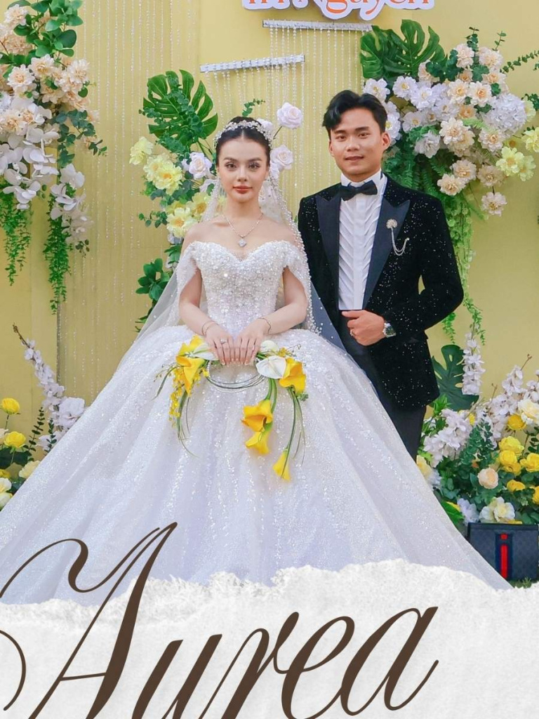 Concept Aurea đã thổi một làn gió xuân rực rỡ vào xu hướng trang trí tiệc cưới ngoài trời năm 2026