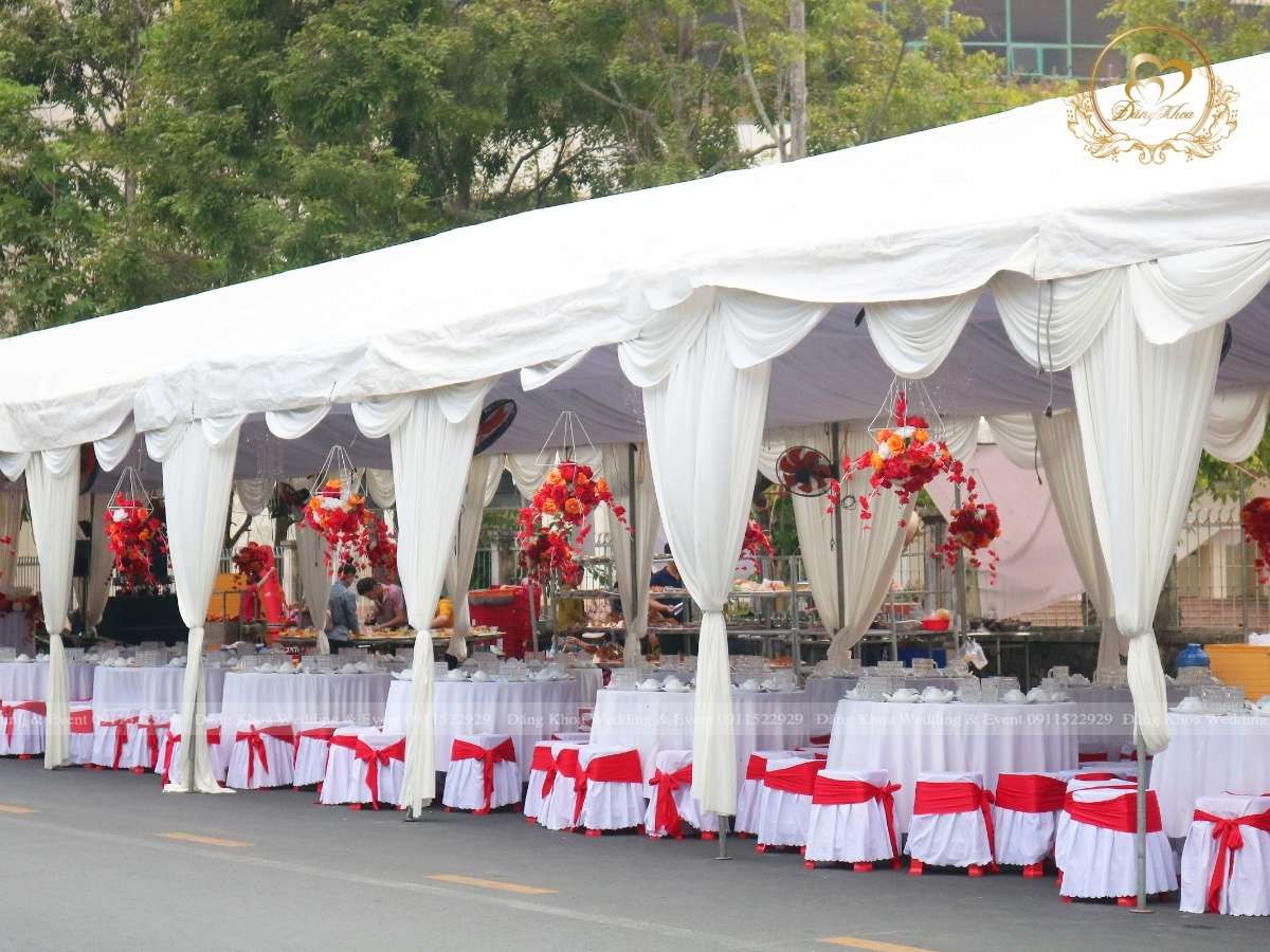 cưới hỏi đăng khoa - khung rạp