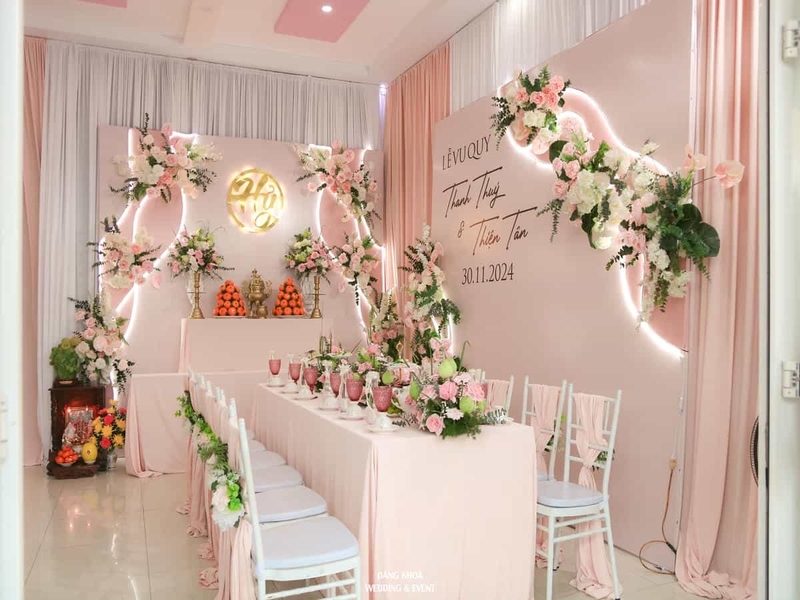 ẢNH LỄ VU QUY & TONE HỒNG 05