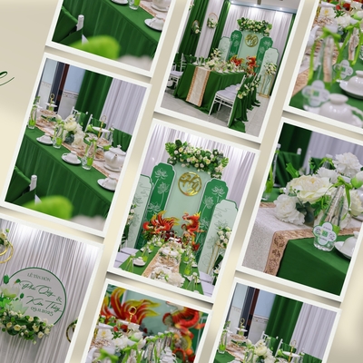 Decor Gia Tiên Chủ Đề Hoa Sen