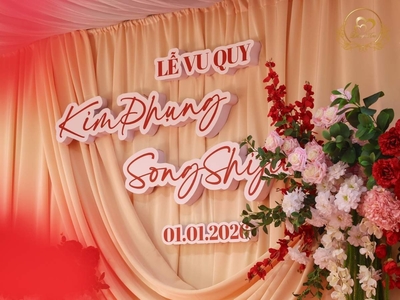 Lễ Vu Quy Phong Cách Á Đông Hiện Đại