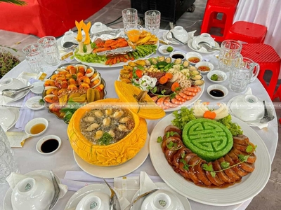 Thực Đơn Tiệc Cưới Nhà Hàng