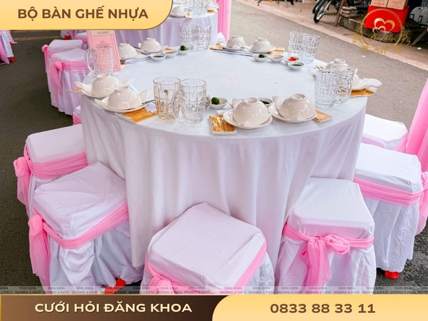 Bộ bàn ghế nhựa