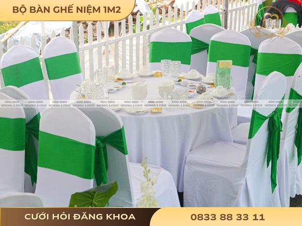 Bộ bàn ghế niệm 1m2