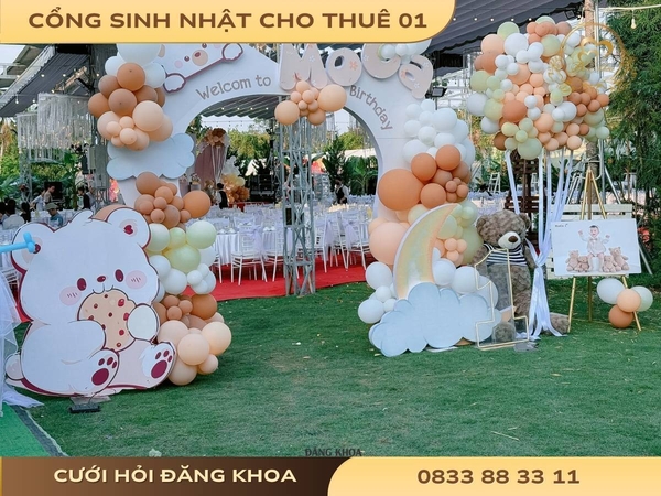 Cổng sinh nhật cho thuê 01