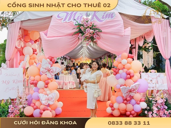 Cổng sinh nhật cho thuê 02