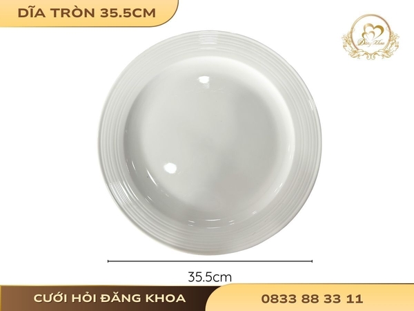 Dĩa tròn 35,5cm