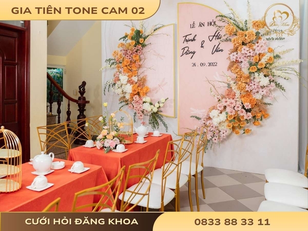Gia tiên tone cam 02