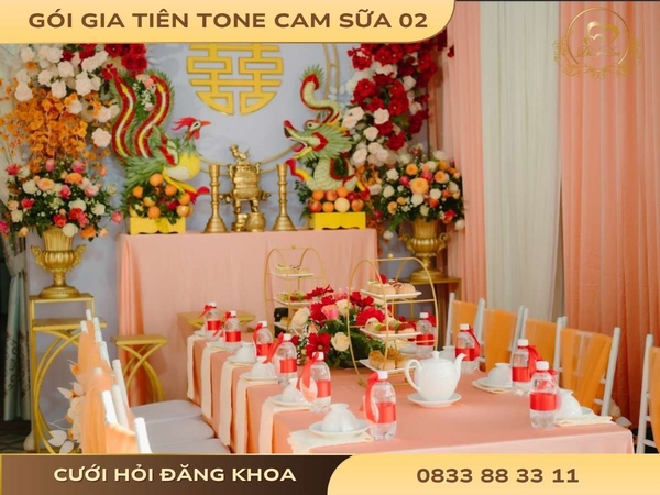 Gia tiên tone cam sữa 02