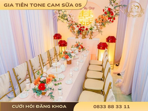 Gia tiên tone cam sữa 05