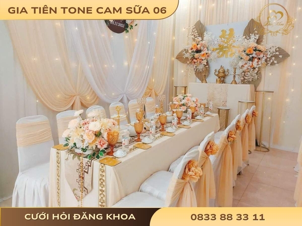 Gia tiên tone cam sữa 06