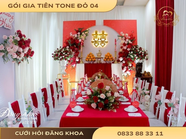 Gia tiên tone đỏ 04