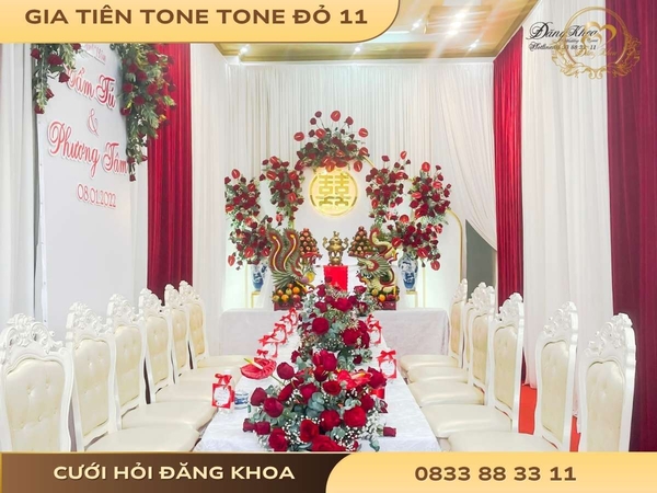 Gia tiên tone đỏ 11