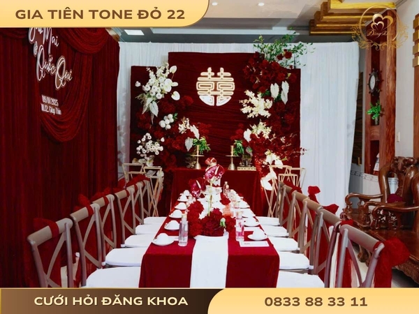 Gia tiên tone đỏ 22