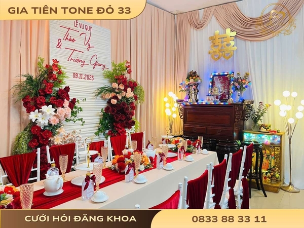 Gia tiên tone đỏ 33