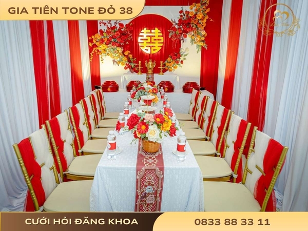 Gia tiên tone đỏ 38