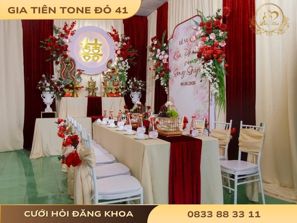 Gia tiên tone đỏ 41