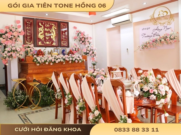 Gia tiên tone hồng 06