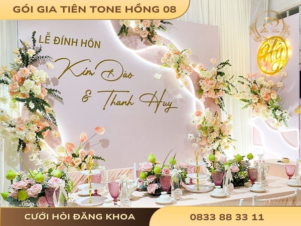 Gia tiên tone hồng 08