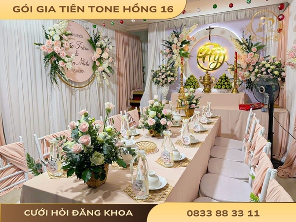 Gia tiên tone hồng 16