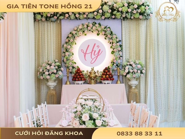 Gia tiên tone hồng 21