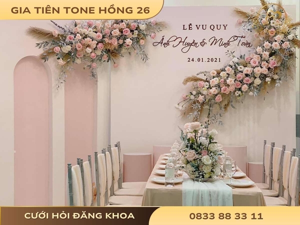 Gia tiên tone hồng 26