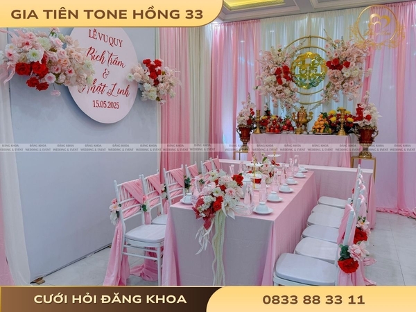 Gia tiên tone hồng 33