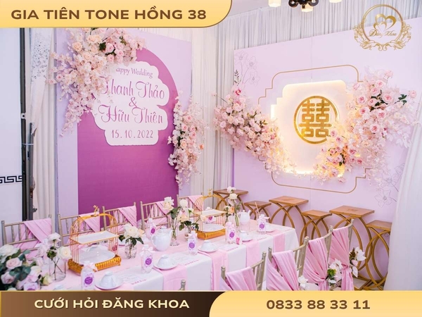 Gia tiên tone hồng 38