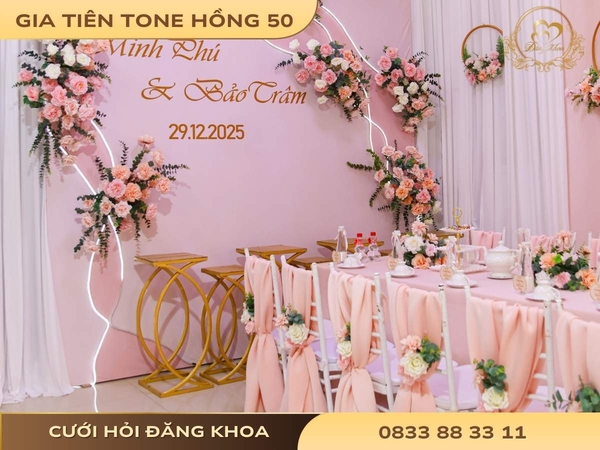 Gia tiên tone hồng 50