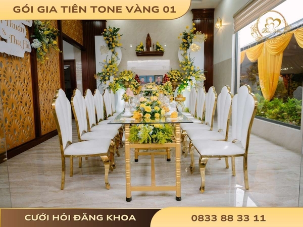 Gia tiên tone vàng 01