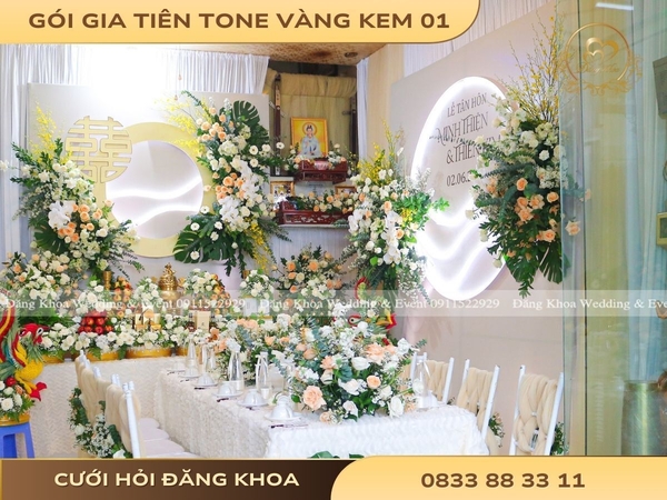 Gia tiên tone vàng kem 01