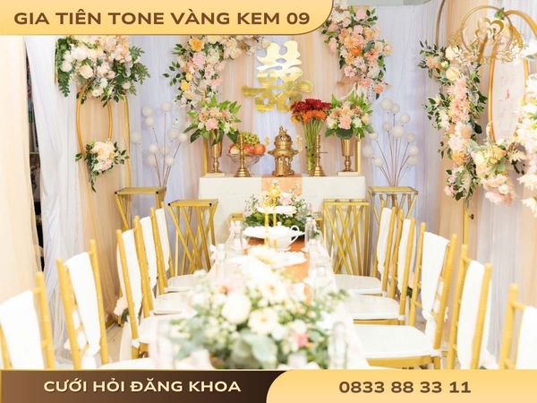 Gia tiên tone vàng kem 09