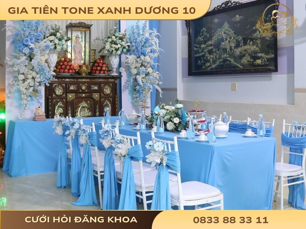Gia tiên tone xanh dương 10
