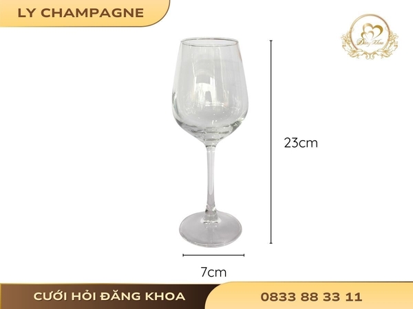 Ly champagne