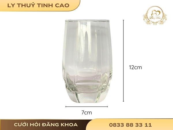 Ly thủy tinh cao