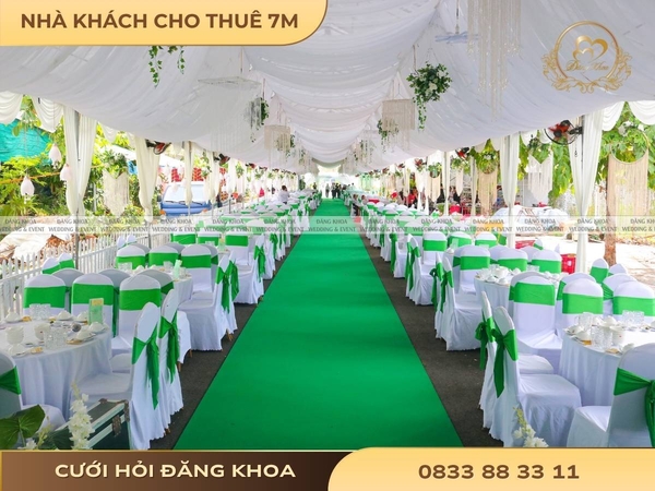 Nhà khách cho thuê 7m