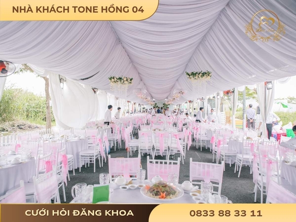 Nhà khách tone hồng 04