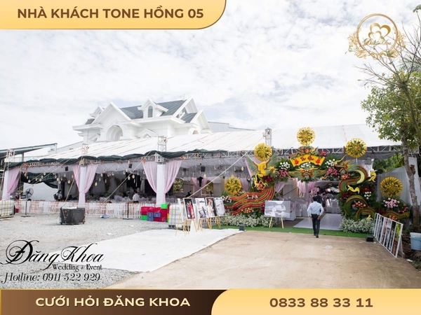 Nhà khách tone hồng 05
