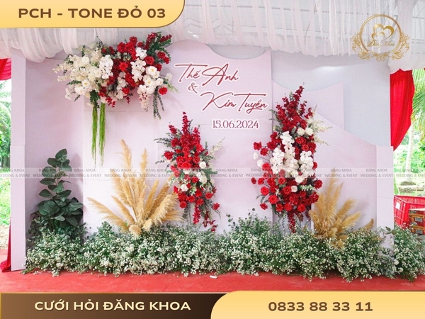 Phông chụp hình - tone đỏ 03