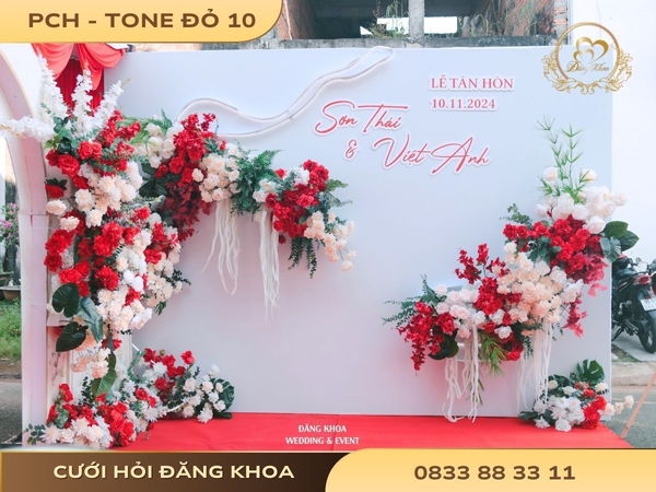 Phông chụp hình - tone đỏ 10