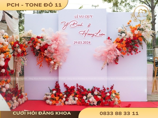 Phông chụp hình - tone đỏ 11