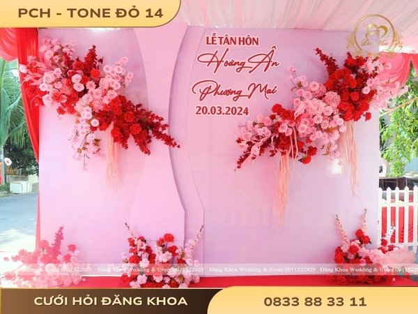 Phông chụp hình - tone đỏ 14